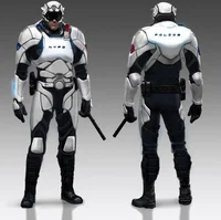 SciFi Police Officer