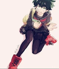 Quirkless Fem Deku