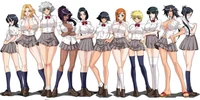 Bleach Girls Harem