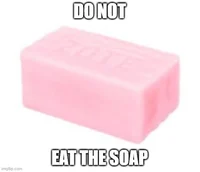 Suspicious soap