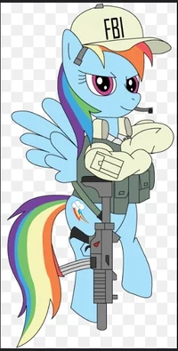 FBI Rainbow Dash