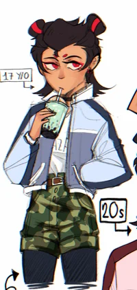 Nezha high school au