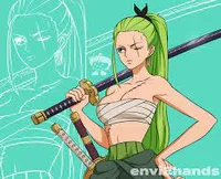 Zoro but a girl 