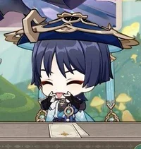 Shimeji Scaramouche