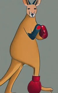 Boxing Kangaroo