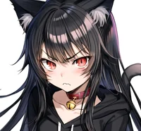 Hateful catgirl pet