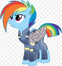 Captain Rainbow Dash