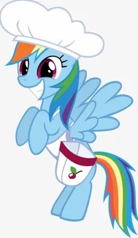 Chef Rainbow Dash