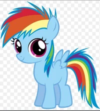Young Rainbow Dash