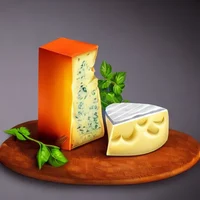 a piece of cheese