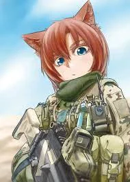 Catgirl soldier