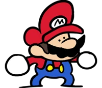 Speedrunner Mario