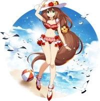 Swimsuit iris
