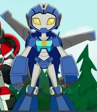 Whirl femenina robot