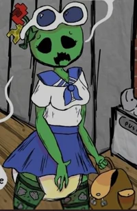 Creeper girl diapers