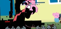 Peppa pig glitched