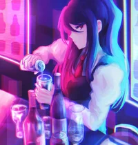 Female Bartender 