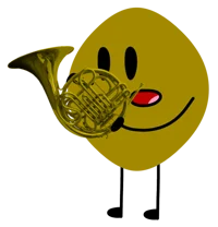 Oval French Horn