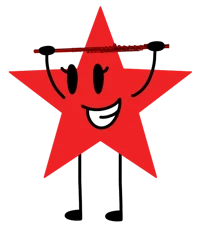 Star Red Flute