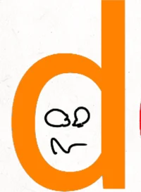 The letter d