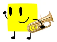 Square Yellow Tuba