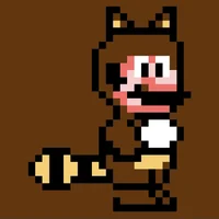 Retro Tanooki Mario