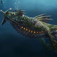 Sea dragon leviathan