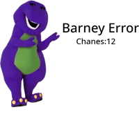 barney error