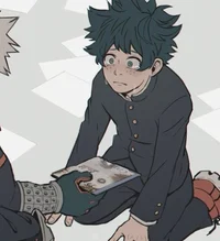 Self-conscious izuku
