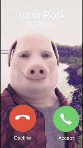 John Pork is calling