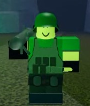 Green scout Roketeer