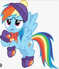 Winter Rainbow Dash