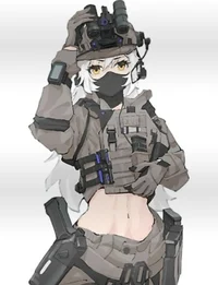 Military Girl- Amber