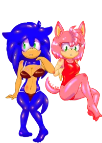 GF Sonica and Amy AU