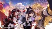 RWBY female world AU