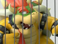 Tiny Bowser in cage