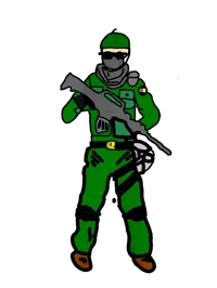 Landian soldier