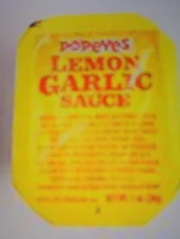 Lemon garlic sauce