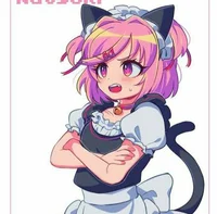 Natsuki but Cat Maid