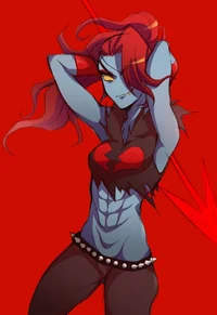 Underfell Undyne 
