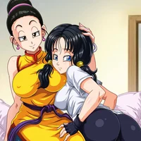 Chichi and Videl