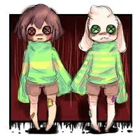 Button chara and azy