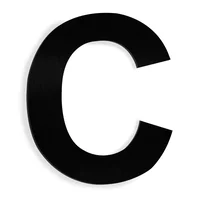 The letter C
