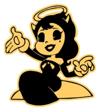 Cartoon Alice angel