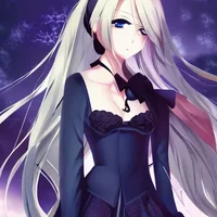 Anime schoolgirl