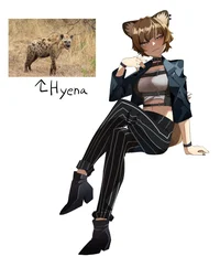 Hyena girl