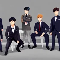 Boy group of bullies