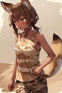 Fennec Foxgirl Ghost