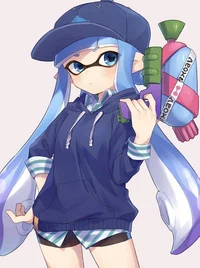 Blue Inkling girl