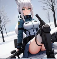 Arctic Foxgirl